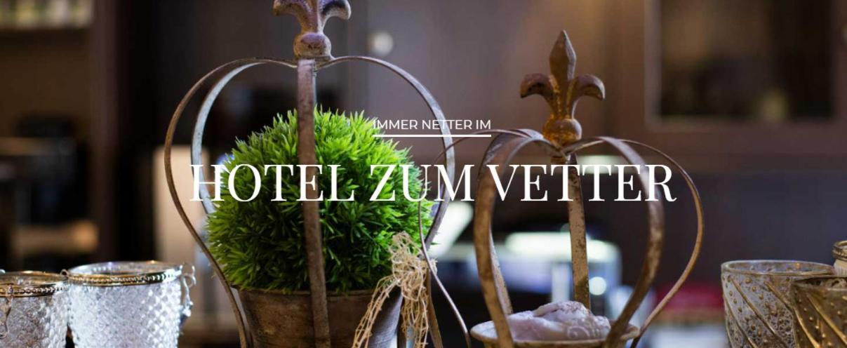 פינסטרוואלדה Hotel Zum Vetter מראה חיצוני תמונה